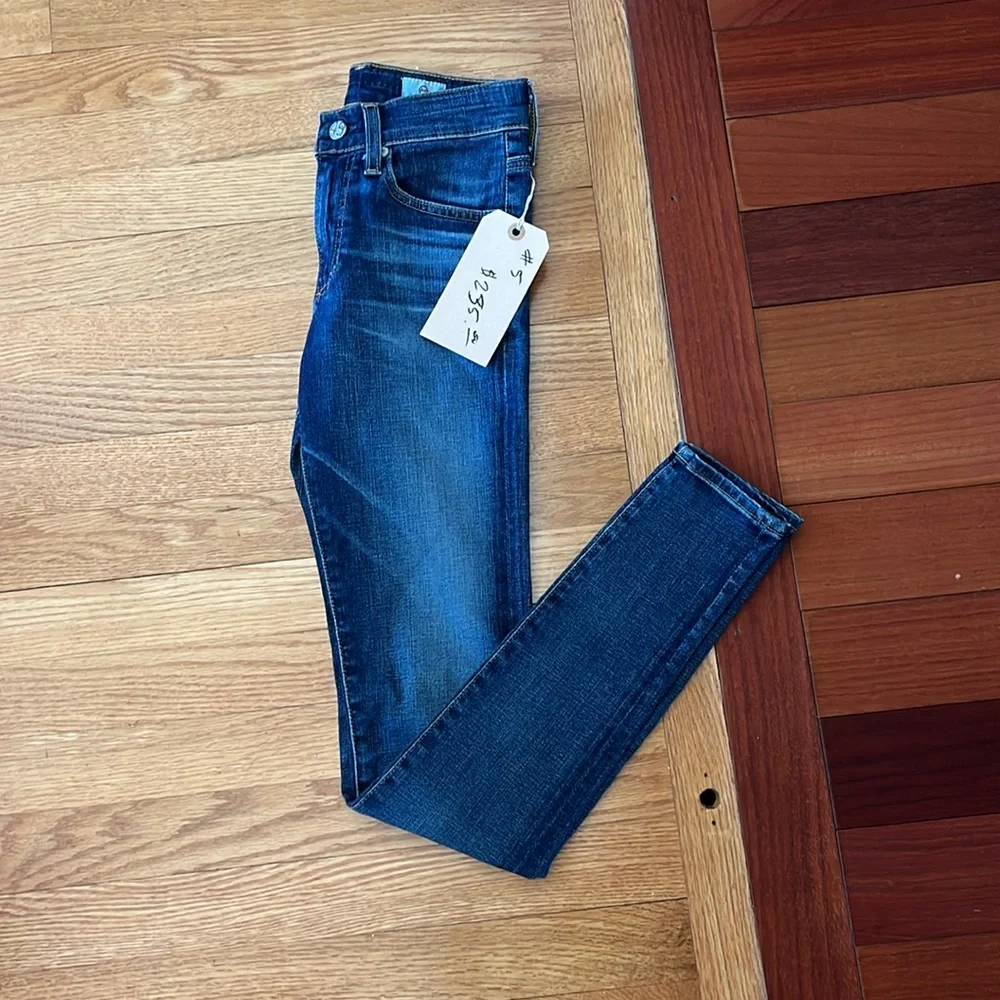 AG brand. Medium Wash Skinny Jeans - AG - Size 24R - Picture 2 of 4
